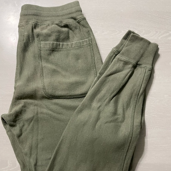 TODD SNYDER Utility Cargo Sweatpant Joggers Olive Green - Sz: XS - Picture 3 of 3